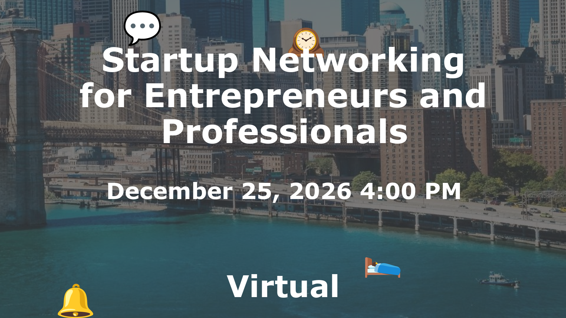 Startup Networking for Entrepreneurs and Professionals event image